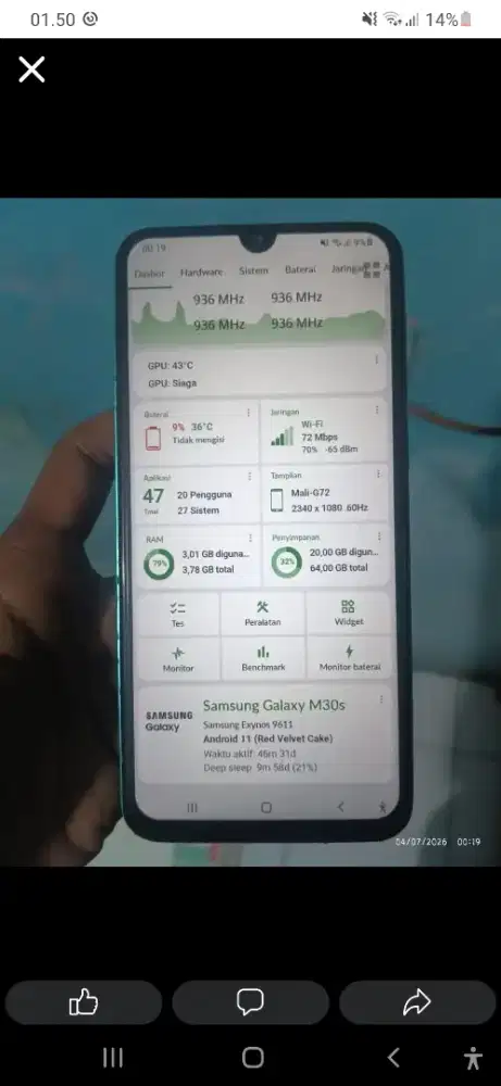 Samsung m30s 4/64