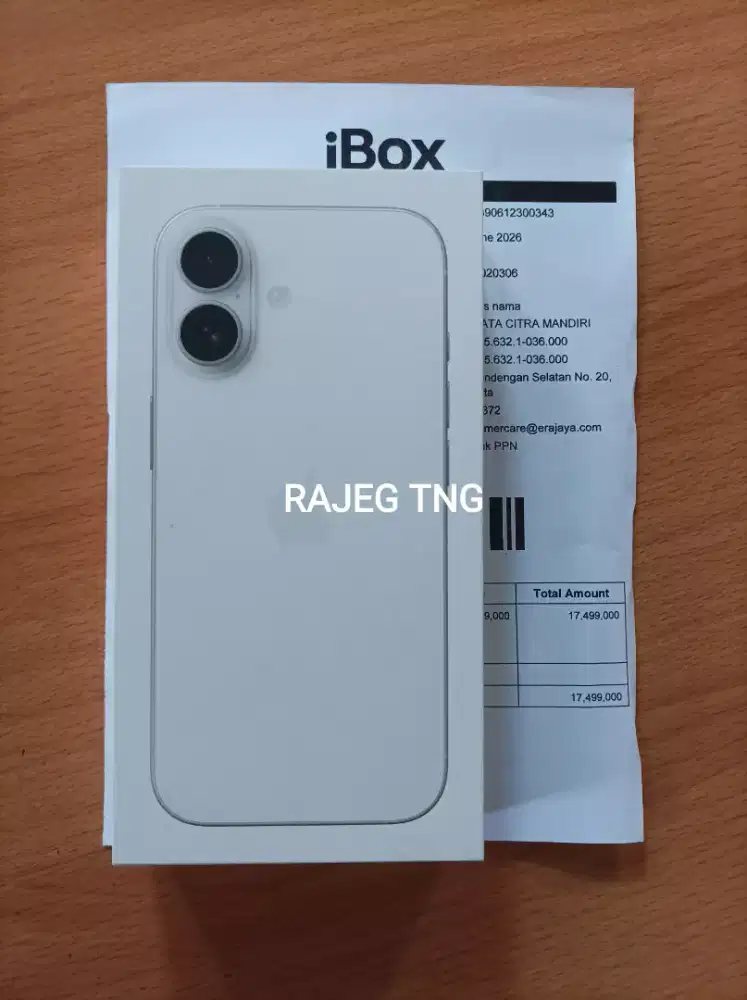 iPhone 17 256GB White [New] Harga Net