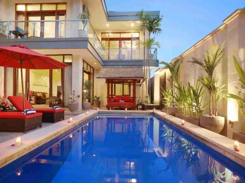 Villa Mewah Modern 500 Meter ke Pantai Legian