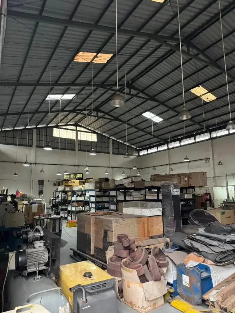 DIJUAL GUDANG LT 3000 STRATEGIS MURAH SIAP PAKAI DEKAT JL RAYA JAKARTA