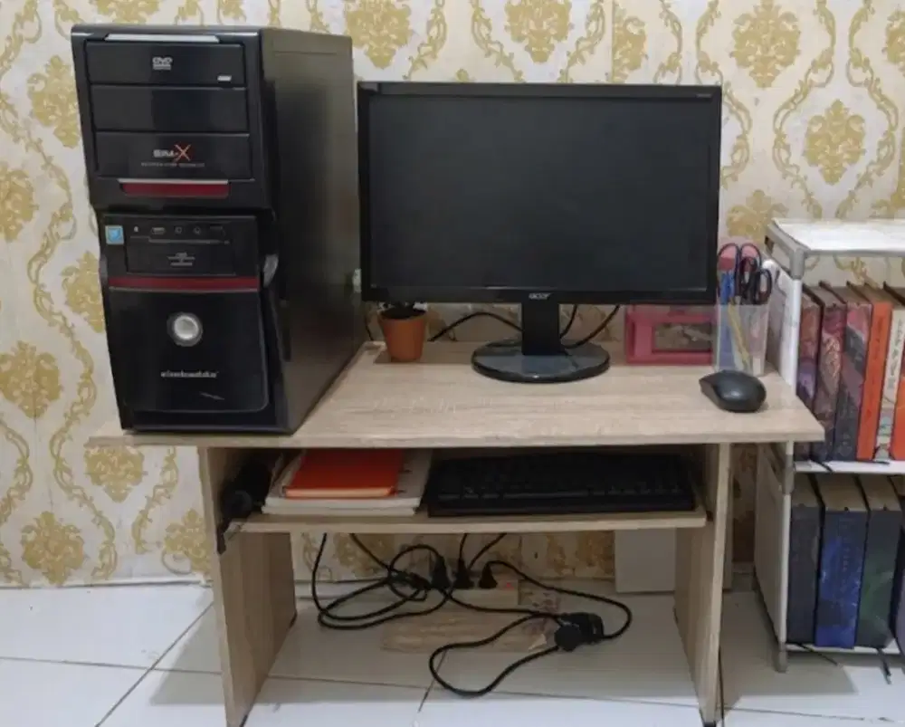 PC Desktop Simbadda Intel Core i3-9100F Kondisi Like New Ex Kantor