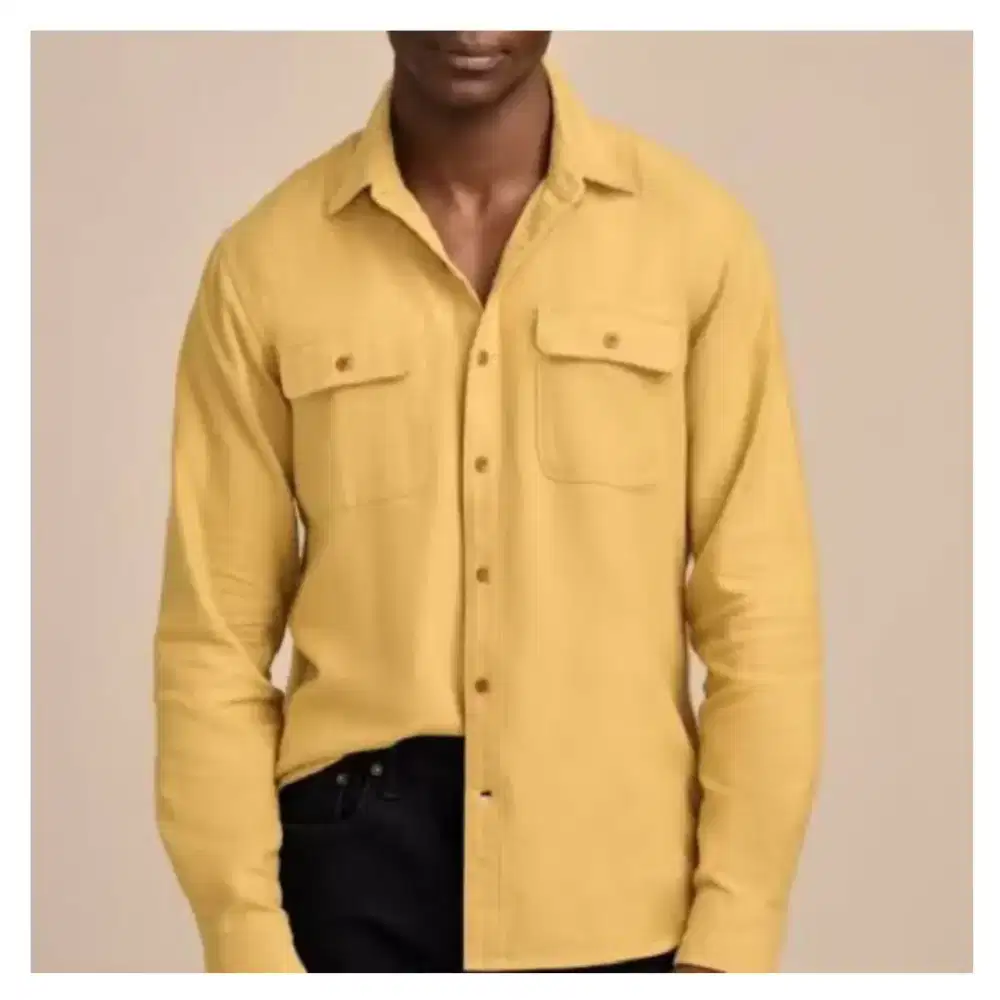 Kemeja flanel pria prelove luckybrand ORI tebal xxl