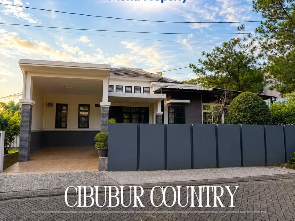 dijual rumah di cibubur country