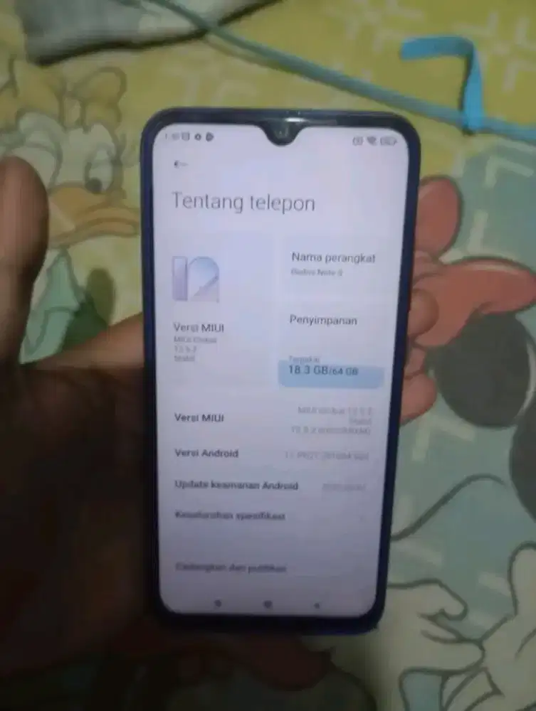 Xioami redmi note 8 RAM 4+1 internal 64gb