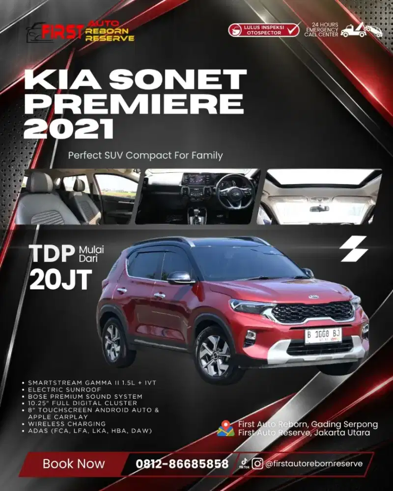(Tdp 20jtn) KIA sonet premiere 2021