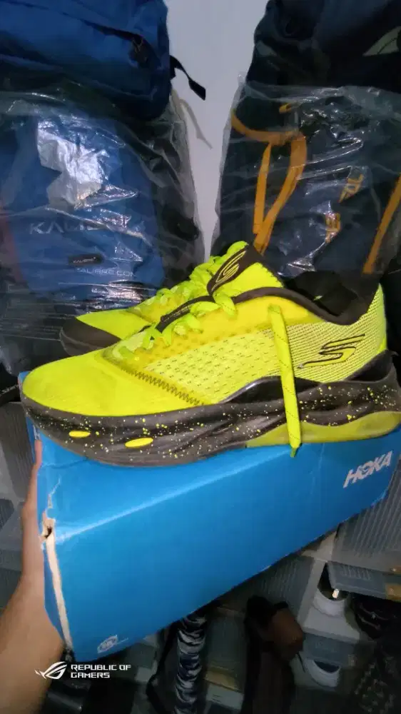 sepatu basket Skechers skx flot