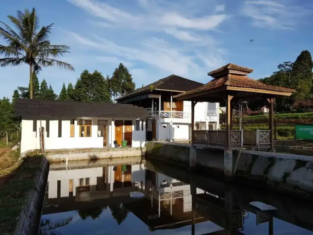 Dijual Lahan Aktif Bonus Vila Dekat Selabintana Sukabumi Jabar