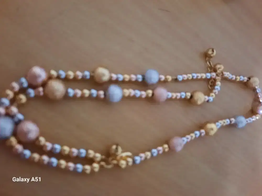 1 SET PERHIASAAN MUTIARA LOMBOK ASLI BONUS GELANG CANTIK