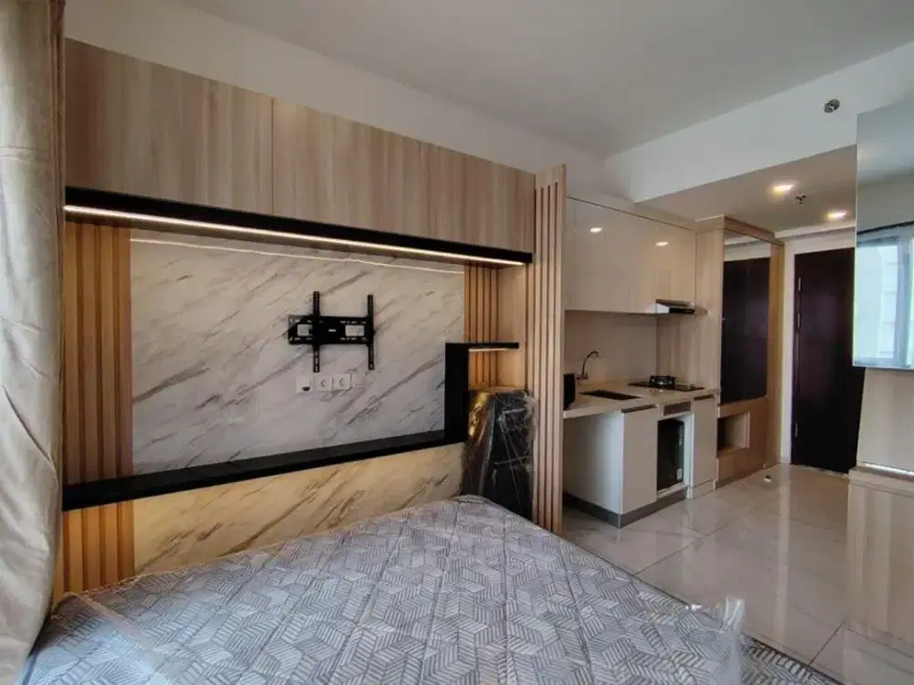 Dijual Apt Studio Furnished Design Interior Skyhouse Alam Sutera