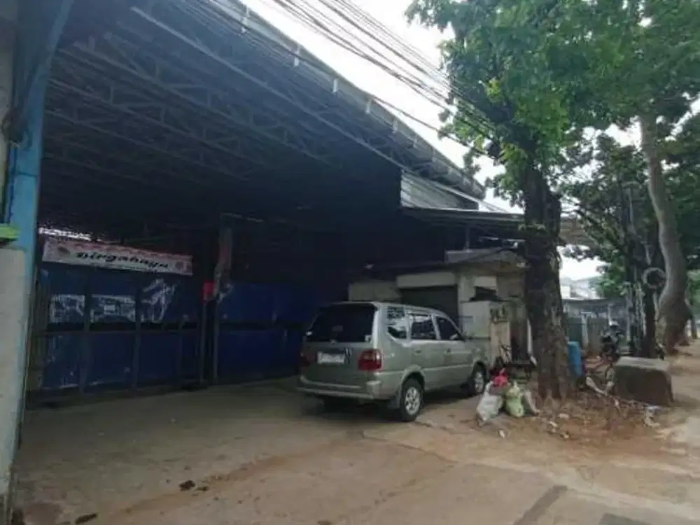 Dijual Rumah Dan Bengkel Pinggir Jalan Raya Jakarta Timur