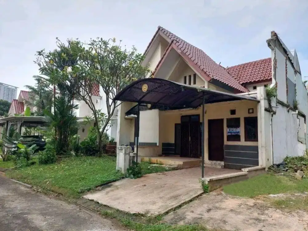 Dijual Rumah Luas Bawah Harga Pasar Di Alam Sutera Tangsel