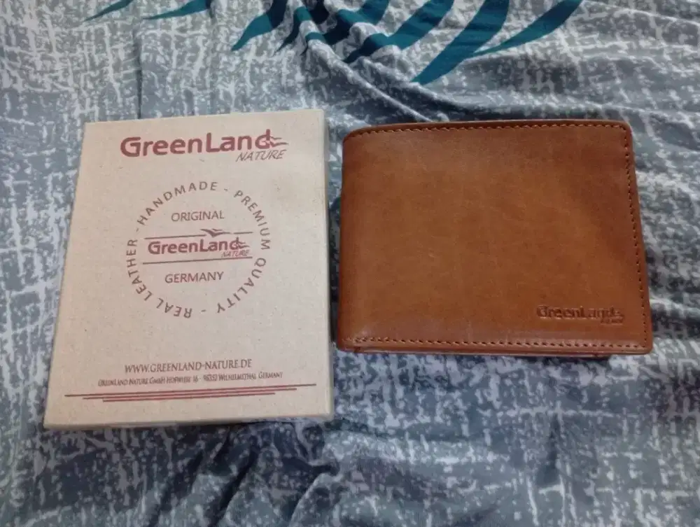 Dompet pria original Greenland Nature Homemade original Germany