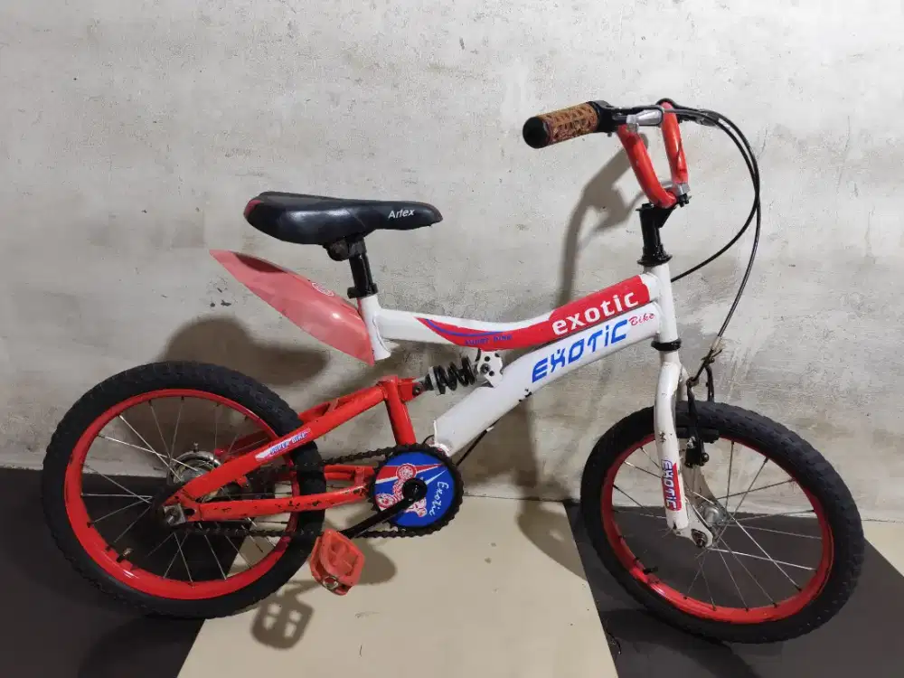 Sepeda bmx ukuran 16 siap pakai