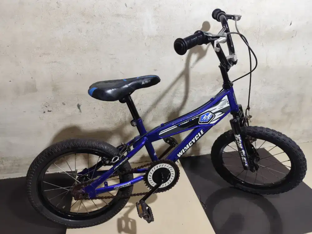 Sepeda bmx wimcyle ukuran 16 siap pakai