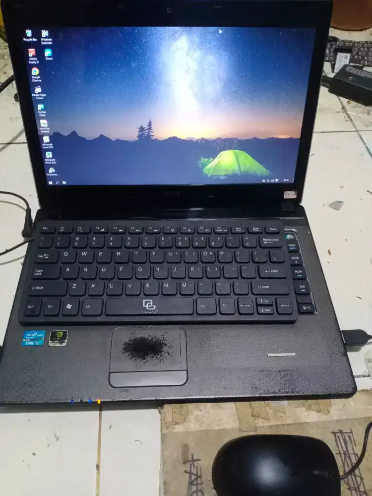 Acer core i3 - Dual VGA - Ram DDR3 4Gb - HDD 640Gb - keyboard dan mous