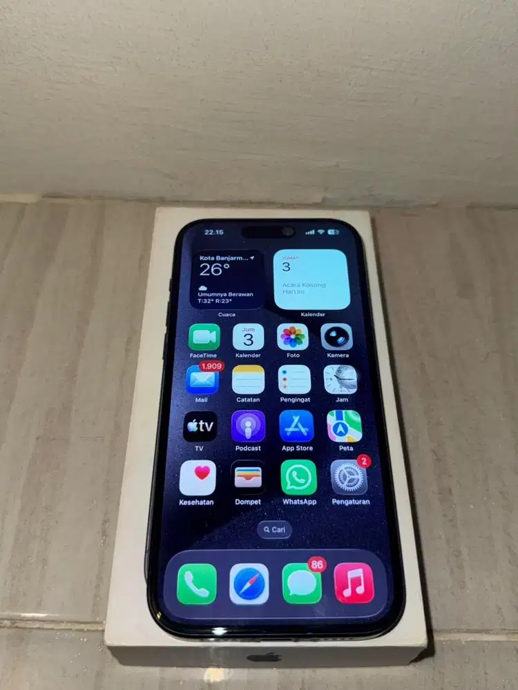 Iphone 15 Pro 128Gb Ibox Resmi