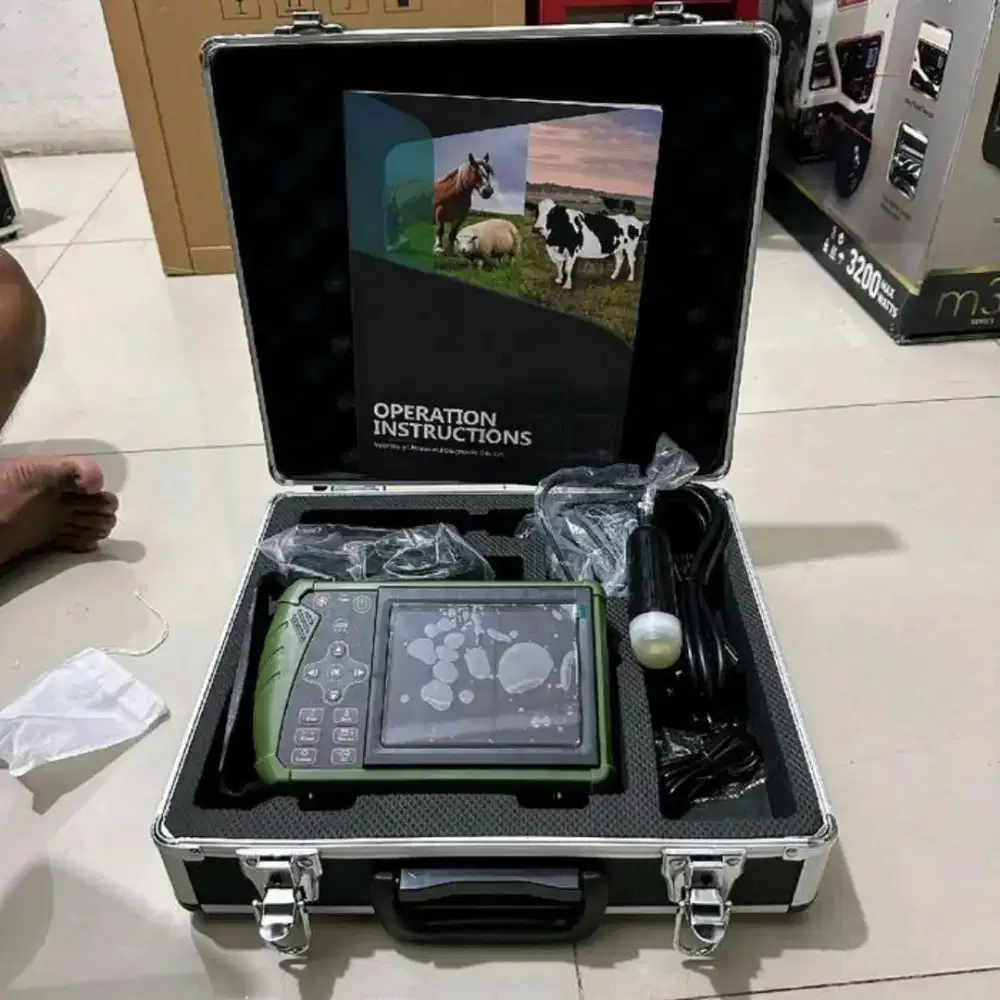 Portable Veterinary Ultrasound Scanner | USG Hewan Portable untuk an