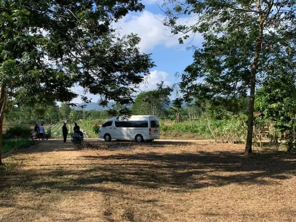 Lahan luas di kawasan wisata Pantai Pancer Dorr Pacitan Jawa Tengah
