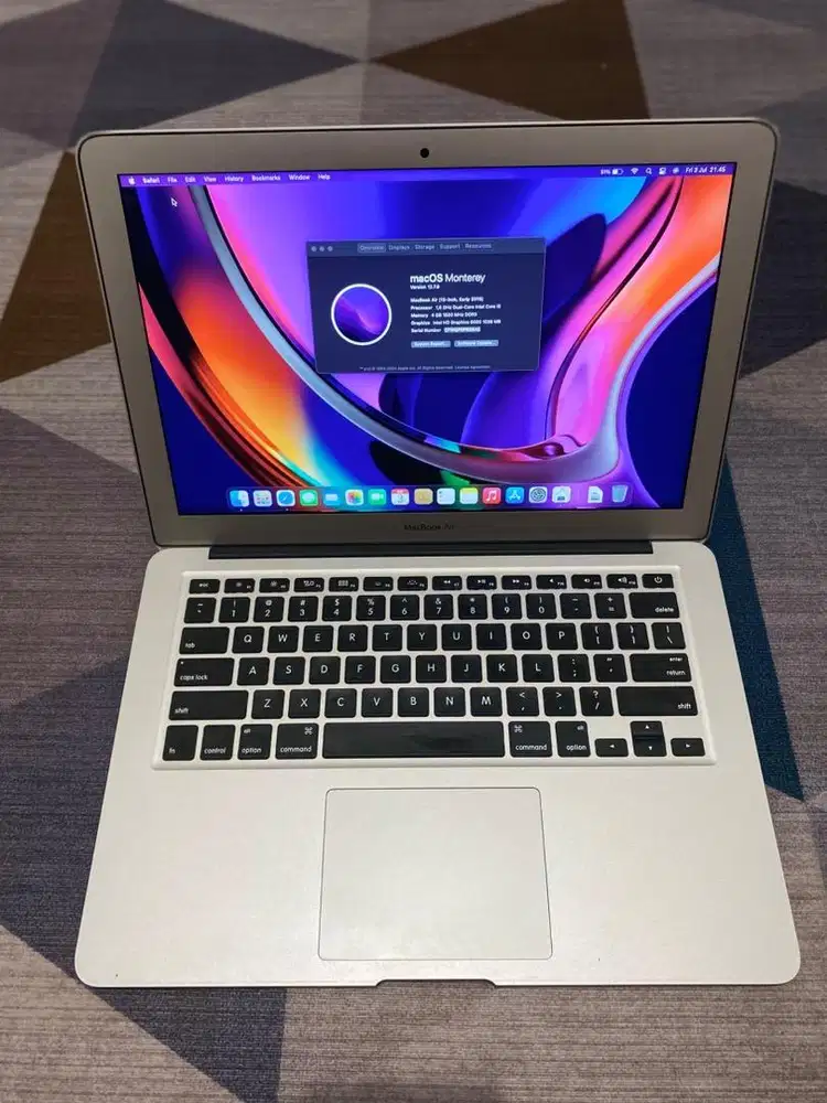 Macbook Air 2015 fullset box normal