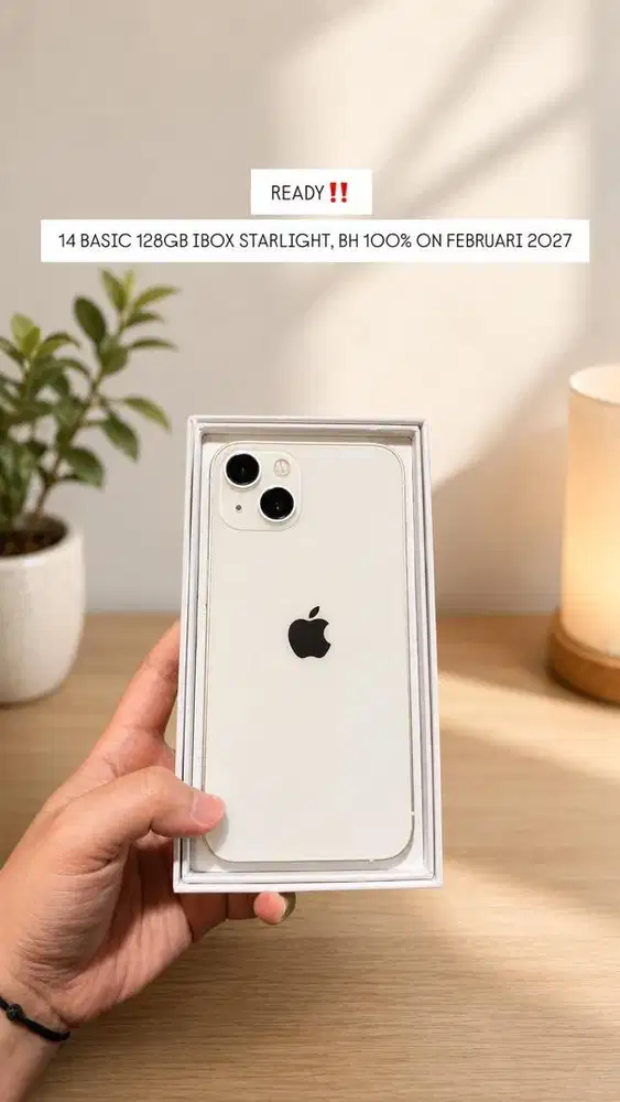 IPHONE 14 128 IBOX STARLIGHT