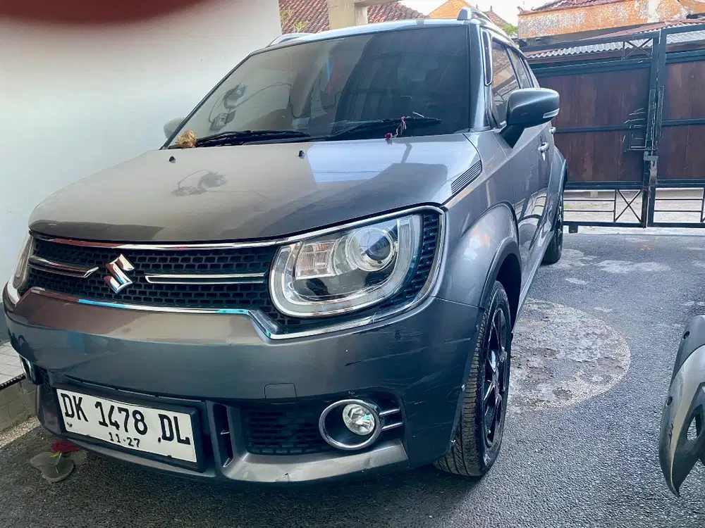 Ignis tahun 2017 abu abu milik sendiri service rutin dealer