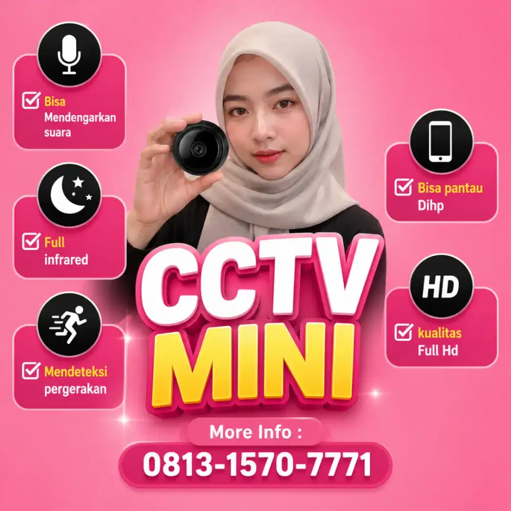 PROMO CCTV ANTI MALING BISA LIVE DIHP