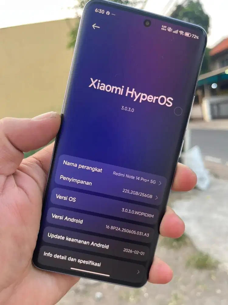 Redmi Note 14 Pro Plus 5G 256GB Full set Mulus