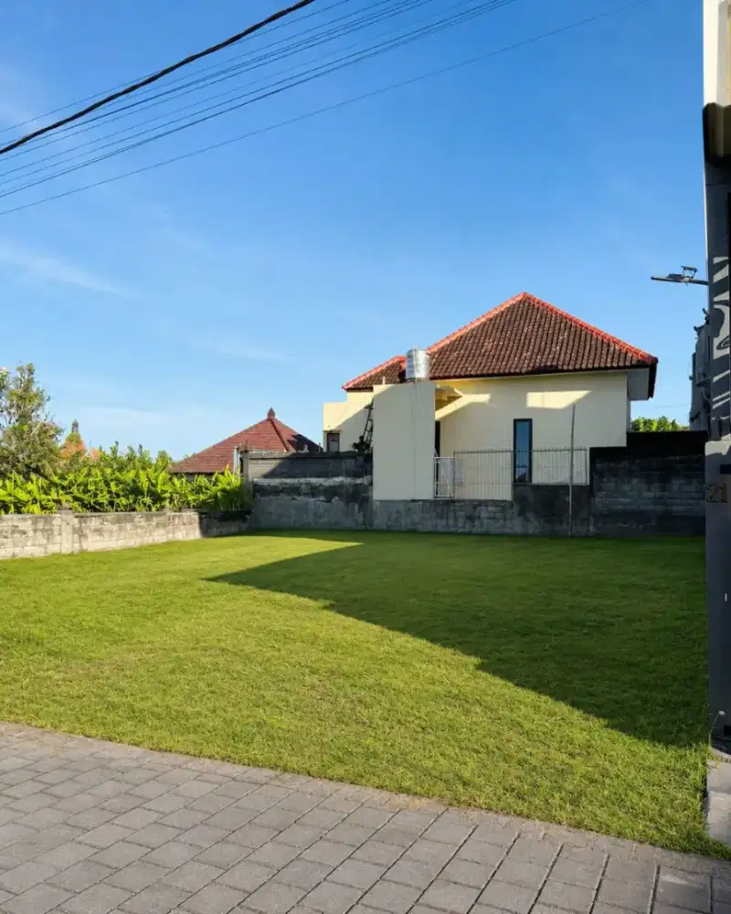 Jual tanah kecil kosong lingkungan cluster one gate Jl Bulu Indah Bali