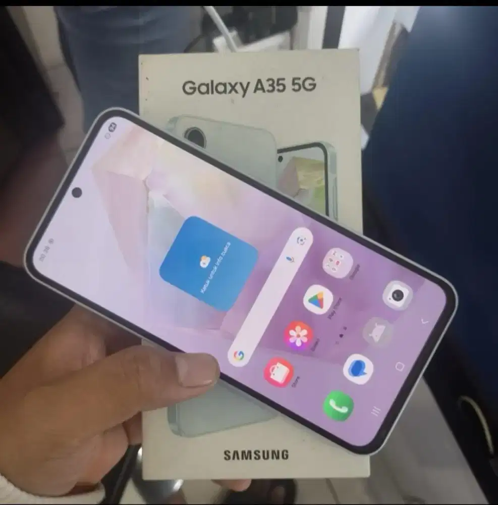 Samsung A35 like New White 8/256 fullset