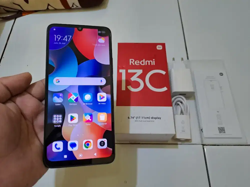 BU XIAOMI REDMI 13C Ram 8GB / 256GB 4G 6.74in Finger 50MP 5000Mah