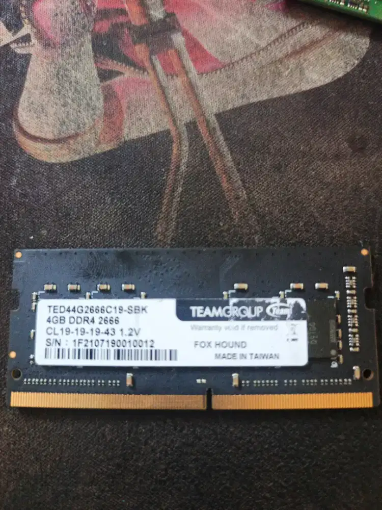 SODIMM DDR4 KAPASITAS 4 GB