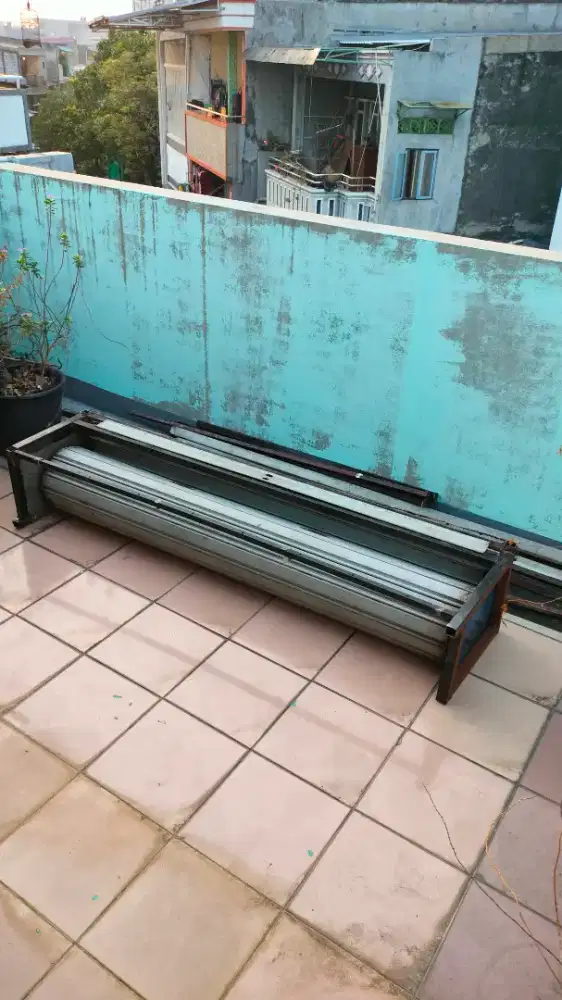 Rolling door 160 x 230 msh bagus lengkap