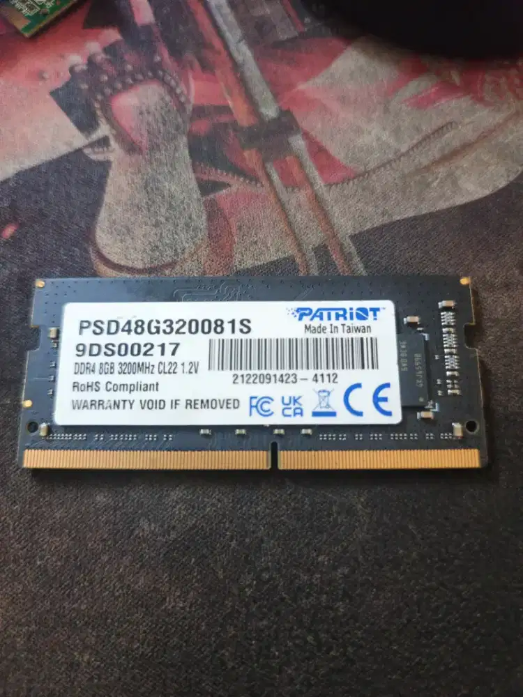 SODIMM DDR4 8GB MERK PATRIOT