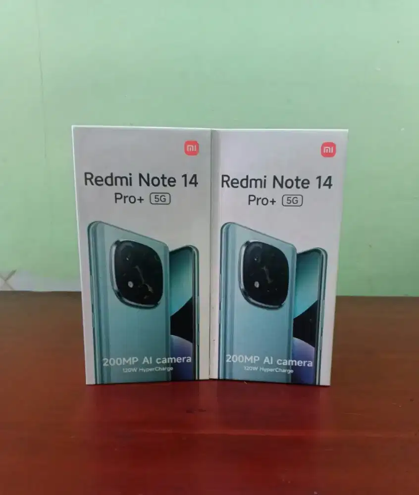 Xiaomi Redmi Note 14 Pro+ 5G 8/256Gb Baru, Segel dan Garansi Resmi