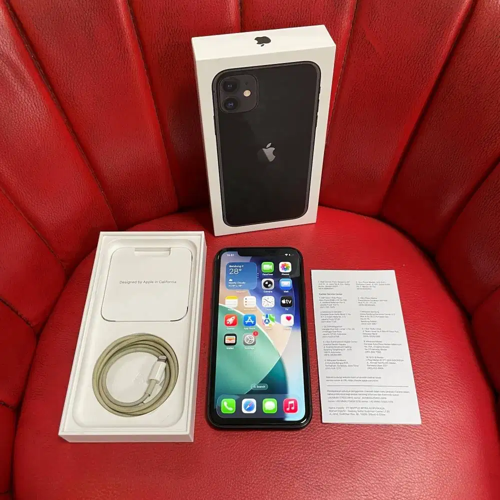 iPhone 11 128gb Black iBox GDN SA/A Fullset Original