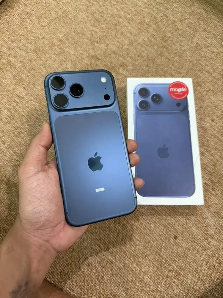 iphone 17 pro max 256gb ibox baru 3 bulan fullset ori
