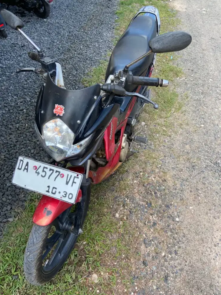 Satria F ss lengkap pjk hidup mesin Ok