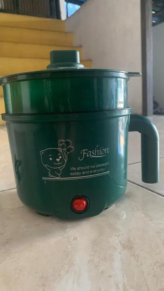 Panci Elektrik Multifungsi Kukus & Rebus Kondisi Mulus (no Box)