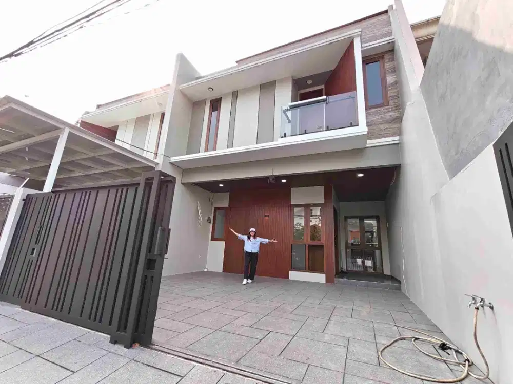 DIJUAL RUMAH BRAND NEW DI CEMPAK PUTIH, LOKASI STRATEGIS DALAM KOMPLEK