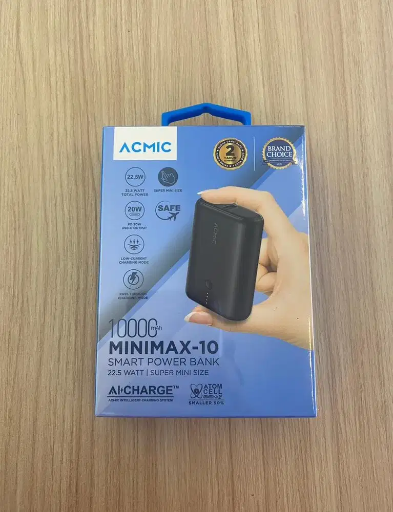 powerbank acmic minimax super mini size