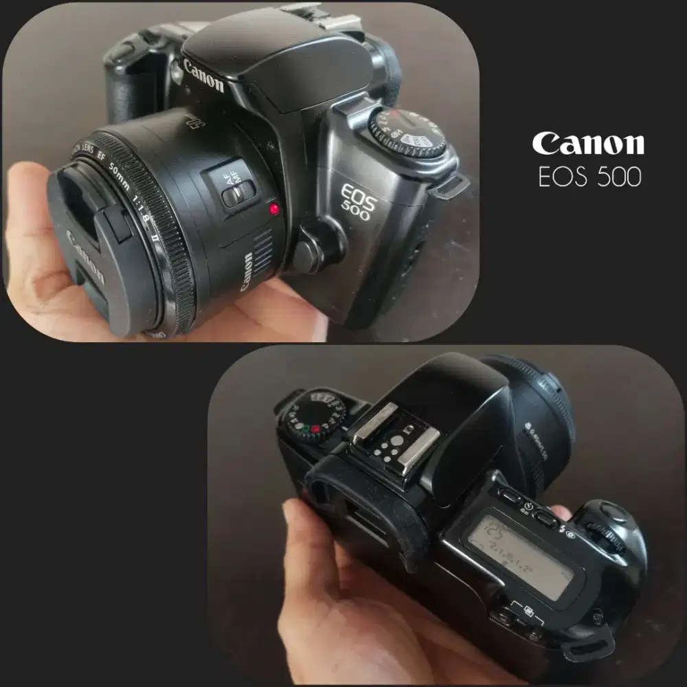 Vintage SLR Canon EOS 500