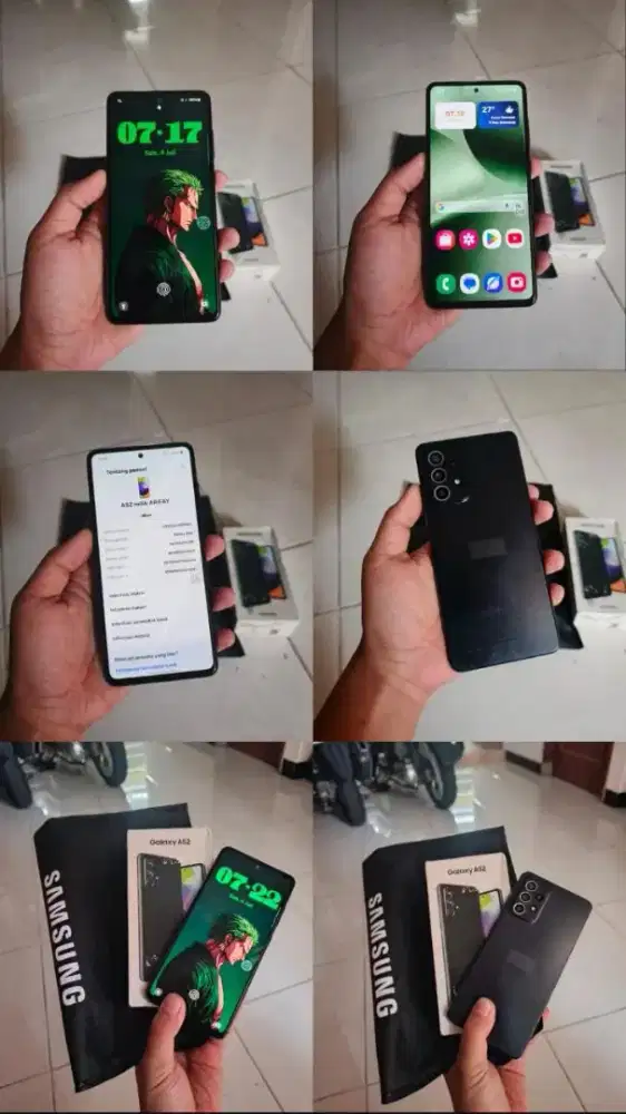 SAMSUNG A52 8/256GB FULLSET