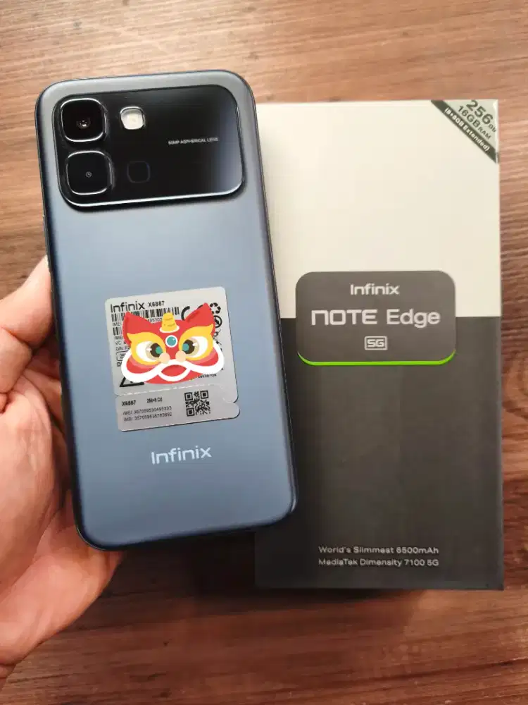 (1 Bulan Pakai) Infinix Note Edge 5G (8/256) Like New