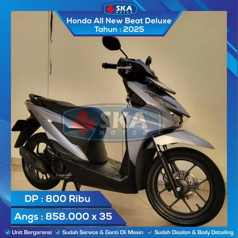 Honda All New Beat Deluxe Tahun 2025