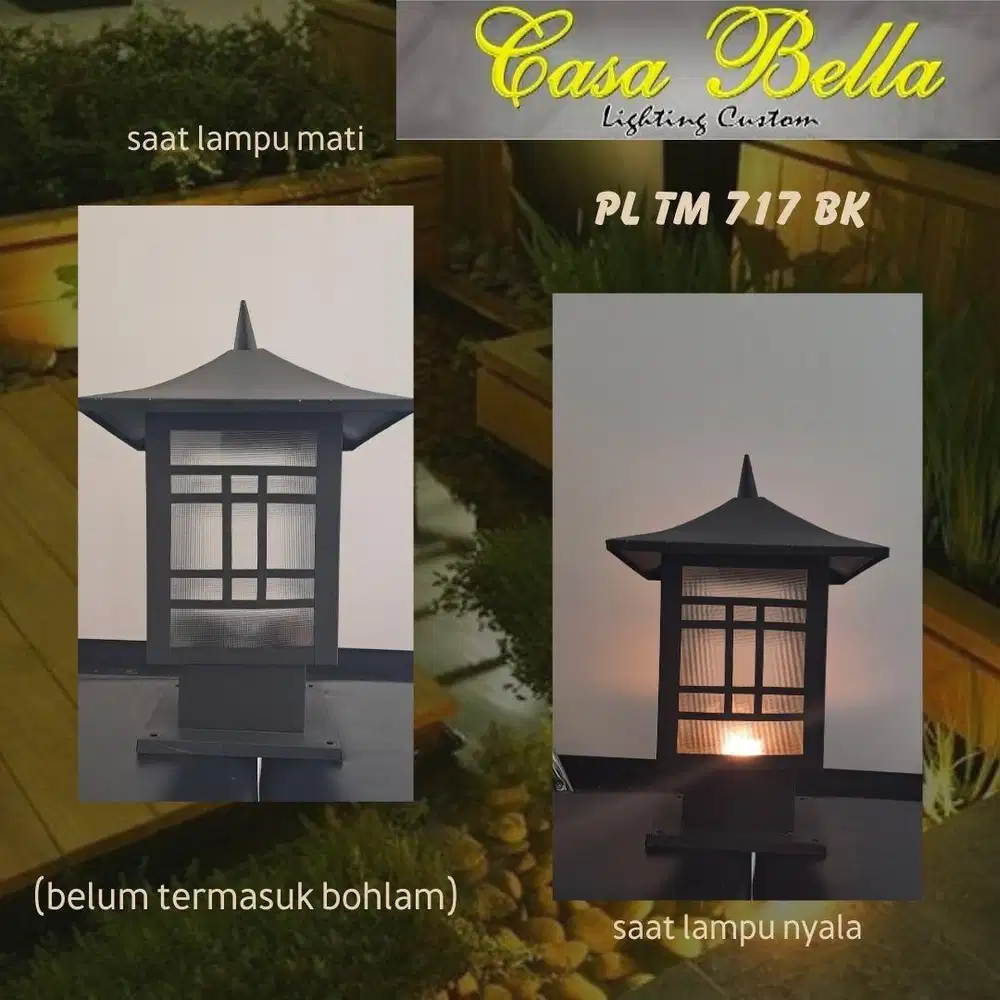 Lampu Pilar Taman