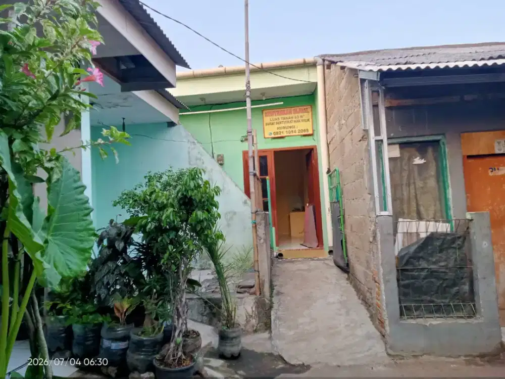 Jual rumah kontrakan 4 pintu