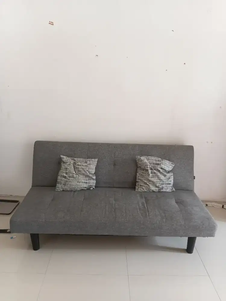 Sofa Kasur Abu Bagus