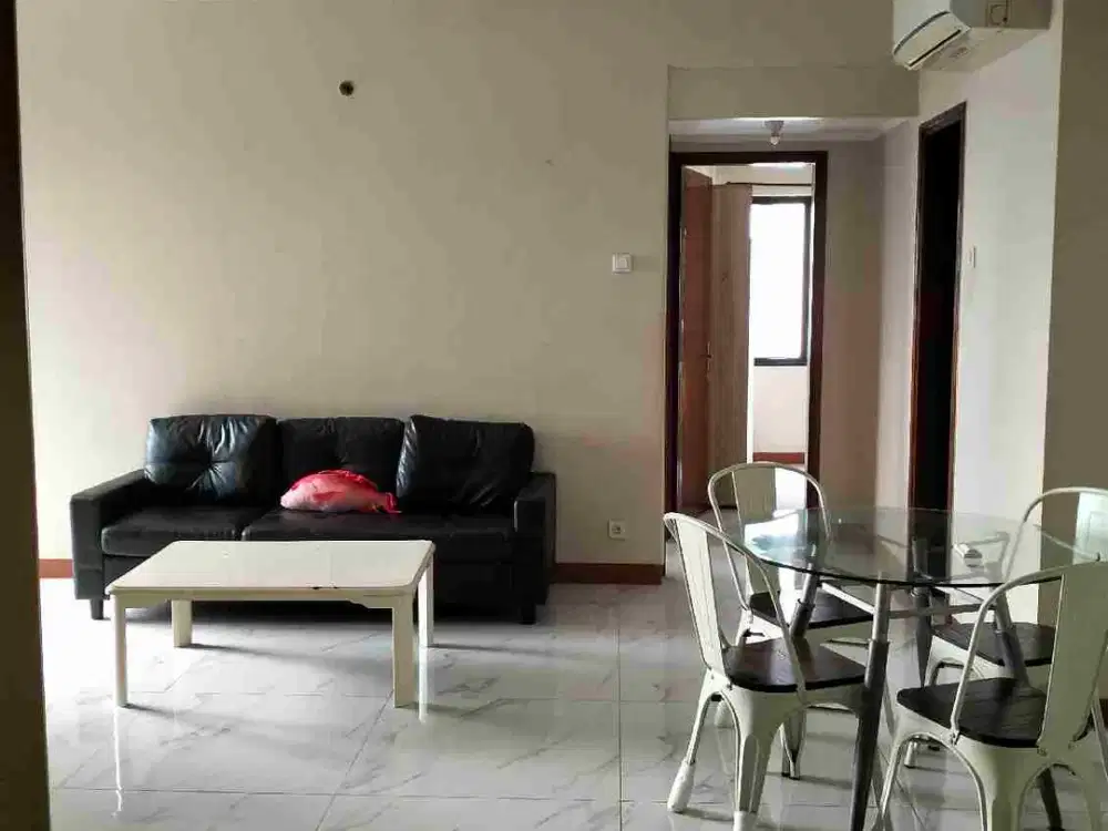 Disewakan apartment 2 km tidur full furnish rapi siap huni