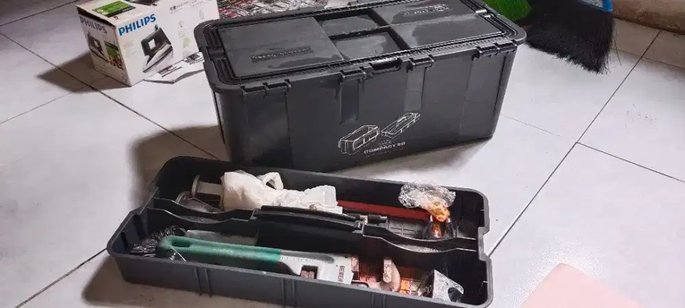 JUAL CEPAT Raaco Compact Tools Box dan Kunci Inggris Berent