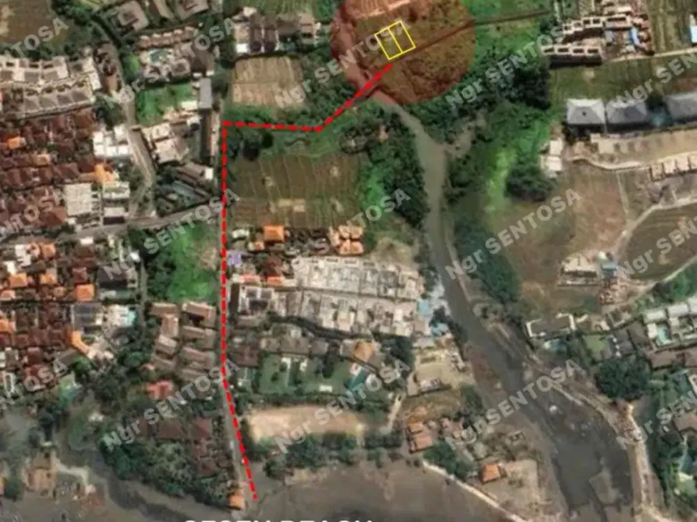 TANAH SESEH 200 METER PANTAI LUAS KECIL LANGKA
